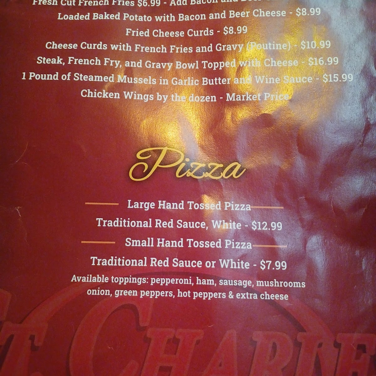 St Charles Cafe Menu - Image 4